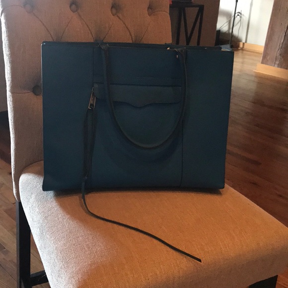 Blue Rebecca Minkoff statement bag - Picture 1 of 3